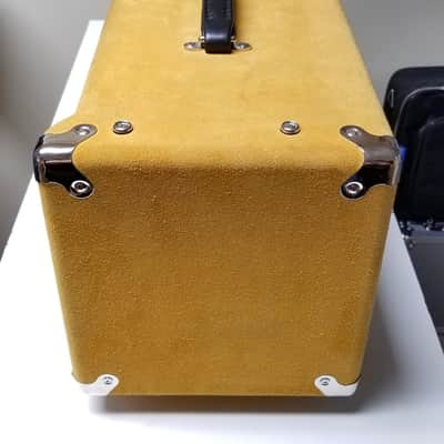 used Two Rock Classic Reverb Signature 6L6 100-Watt Amp Head in Buckskin Suede, Very Good Condition with Footswitch image 10
