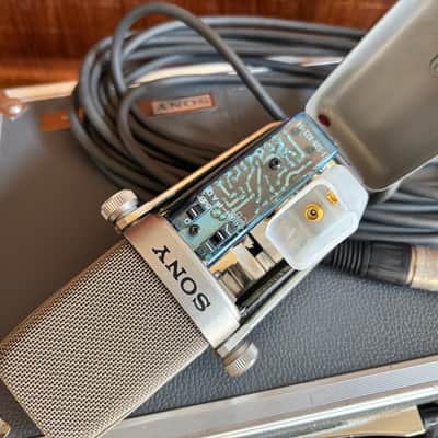 SONY C-38B C38B Multi-Pattern Condenser Microphone w/ carrying case #2 image 9