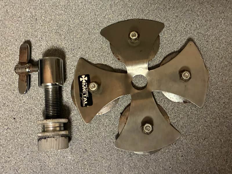 Factory Metal Percussion Hi Hat Jingler 4” image 1
