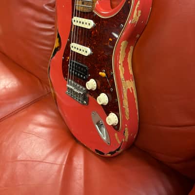 LSL INSTRUMENTS SATICOY R （Nacho Red） 2017 LsL Instruments Saticoy Nacho Red over Three Tone Sunburst