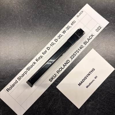 ORIGINAL Roland Replacement SHARP/BLACK Key, Unweighted (22575140) for Juno-1, D-10/20, HS-10, W-30, etc