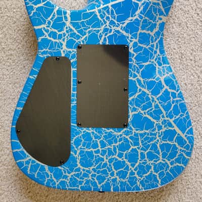 Jackson X Series Soloist SL3X DX Crackle Electric Guitar, Frost Byte Crackle image 6