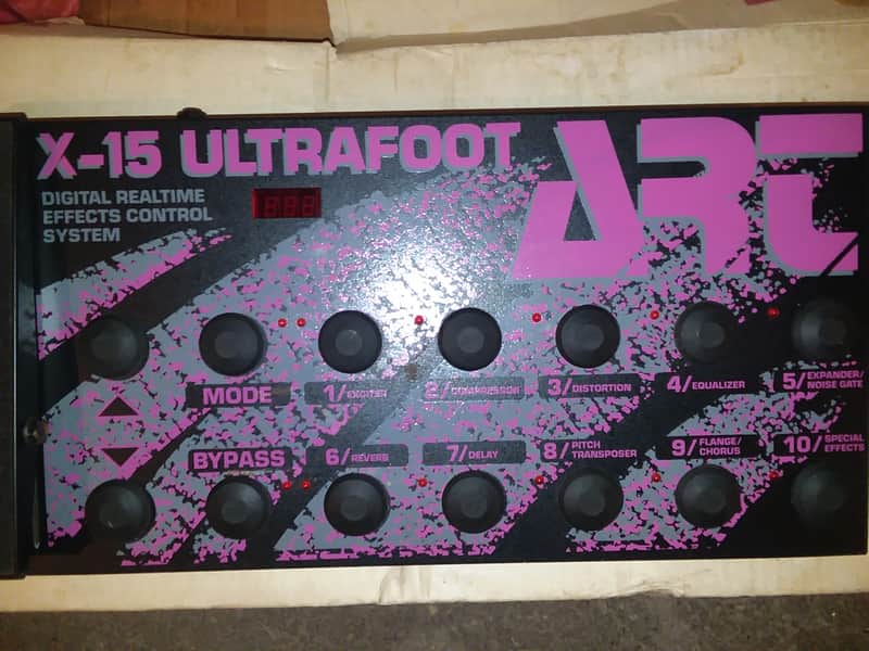 ART X-15 Ultrafoot MIDI controller (90s?) image 1