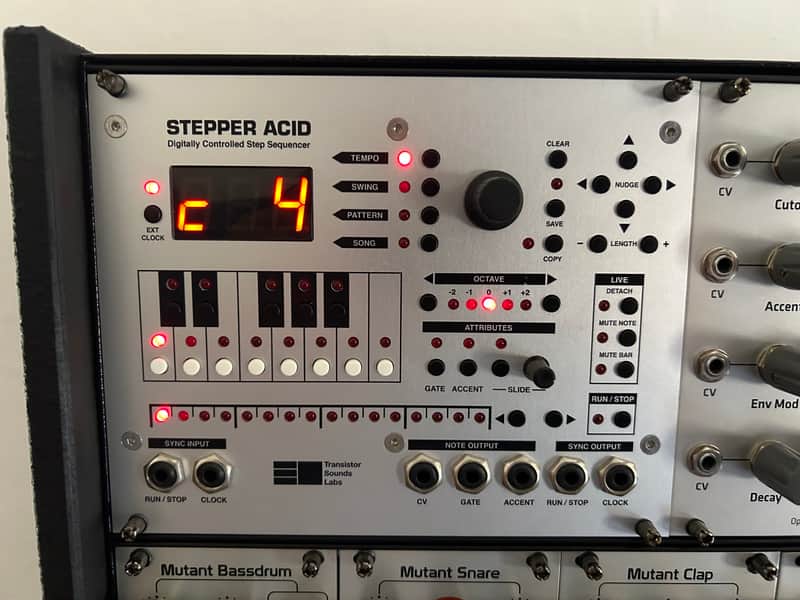 Transistor Sound Labs Stepper Acid 2016 - Silver image 1