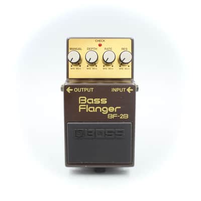Boss BF-2B Bass Flanger 1987 Made in Japan Green Label Bass Guitar Effect Pedal ACA 773300 image 2