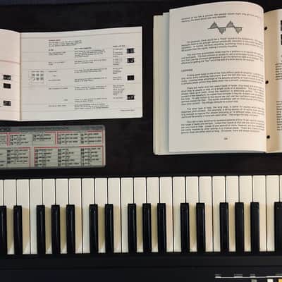 Ensoniq Mirage 8-Bit Sampler Keyboard – Excellent Condition – OLED Gotek Mod & Manuals - Rare Collector Package image 6