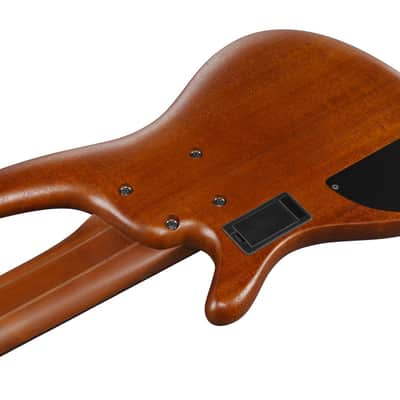 Ibanez SR Prestige 6 String Electric Bass - Mocha Flat (SR5506MHF) image 10