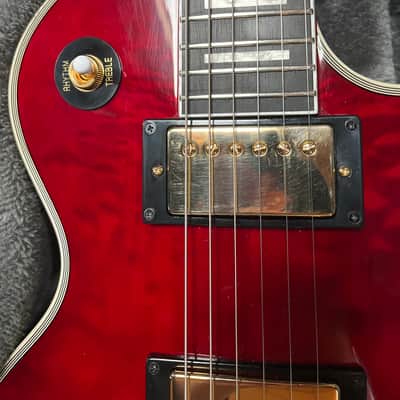 Epiphone Alex Lifeson Signature Les Paul Custom Axcess 2023 - Present Ruby image 4