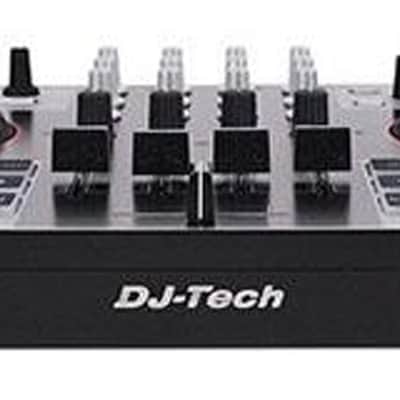 DJ-Tech - 4MIX - 4-Channel Controller w/ Audio Interface + Virtual DJ LE image 2