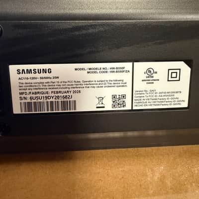 Samsung B-Series HW-B550F 2.1Ch Soundbar with Wireless Subwoofer DTS Virtual:X image 7