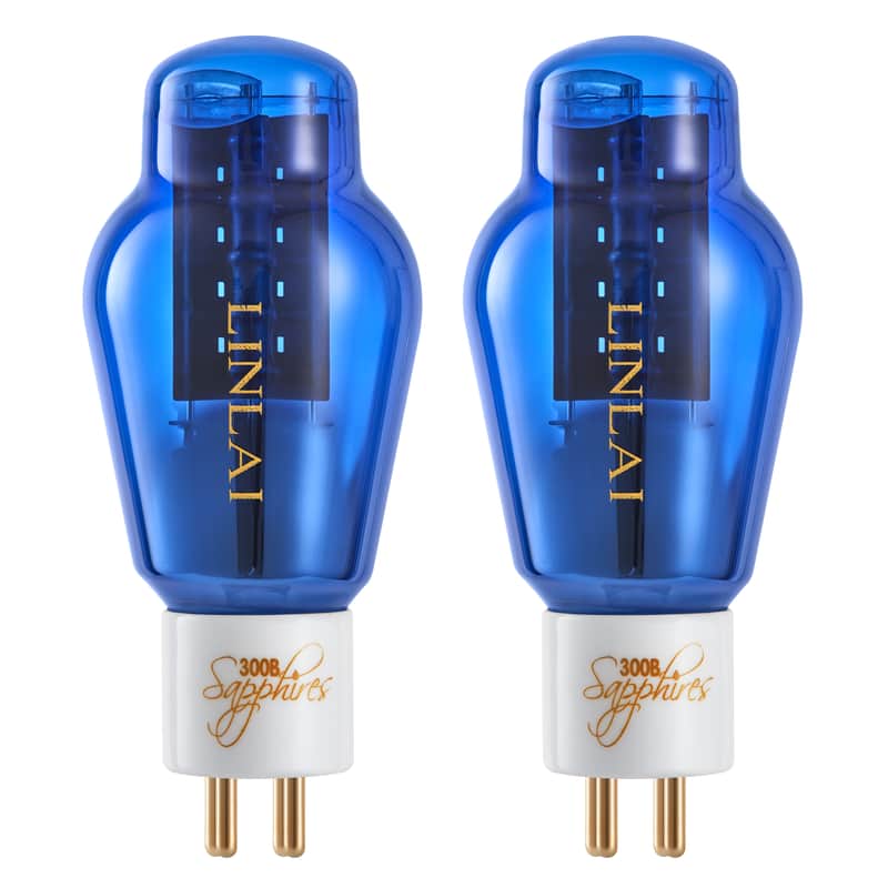 Gruvin LINLAI Sapphire 300B Vacuum Tube HiFi Audio Valve Electronic Tube (1 Pair) 2025 - blue image 1