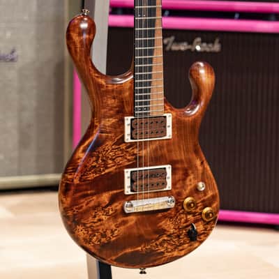 Fibenare Erotic Dalbat 20th Anniversary One-Piece Poplar Burl - Anniversary Burst Satin image 3