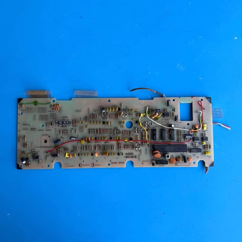 CASIO MT-100 Vintage Keyboard Part: Main Processor Board PCB [M486-MAIM] image 1