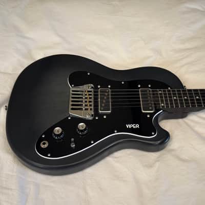 Vintage 1979 Ovation Viper - Made in USA - Charcoal Blue Burst - Free Pro Setup image 2