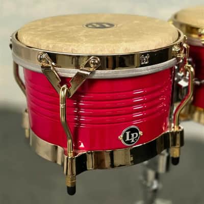Used LP Matador Bongos w/Stand and Bag - Very Good image 4