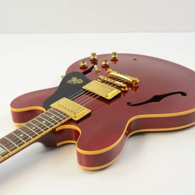1994 Gibson ES-335 Centennial Anniversary Electric Guitar - Cherry w/ OHSC & COA image 8