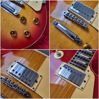 1984 Yamaha LP-400 Lord Player Les Paul Standard - Red Cherry Sunburst - All Original - Made In Japan - MIJ image 4