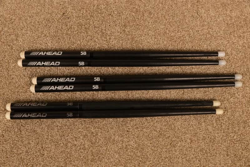 Ahead Classic Series 5B Drum Sticks (3 Pairs) image 1