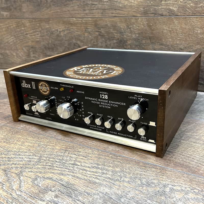 Revive Audio Modified: Vintage Dbx 128, Dual Compressor/expander, Nice! image 1