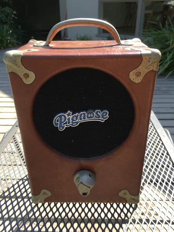 Pignose mini amp 1970's (Brown/Tan)/Jon Sidel Collection image 1