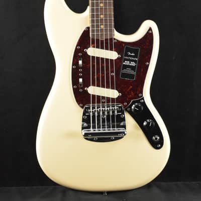 Mint Fender Vintera III Mid '60s Mustang Olympic White Rosewood Fingerboard image 1