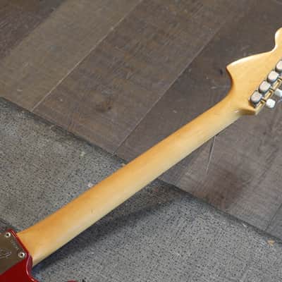 Vintage! 1966 Fender Mustang Electric Guitar Dakota Red + OHSC image 17