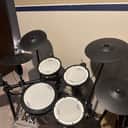 Roland TD-17KVX2 V-Drum Kit with Mesh Pads 2022 - Present - Black and Includes Cobra Kick Pedal and Hi Hat Stand