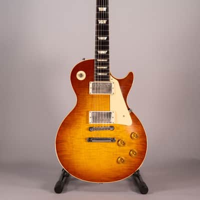 Gibson 59 Les Paul standard Murphy lighting aged 2020 - Reissue Cherry Tea Burst image 2