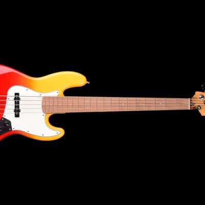 Fender Player Plus Active Jazz Bass V 2021 - Tequila Sunrise image 2
