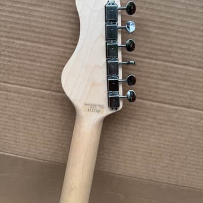 Danelectro Sitar coral sitar guitar red only body and neck image 5