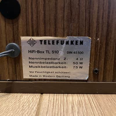 Telefunken TL510 1978 Wood effect image 2