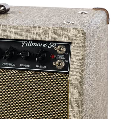 Mesa Boogie Fillmore 50 1x12 Combo Custom - Fawn Slub w/ Gold Grille image 4