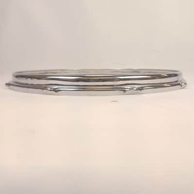 Slingerland 10Lug 14"Chrome-BRASS Stick-Saver Snare Drum COB Rim/Hoop Vintage60s image 2