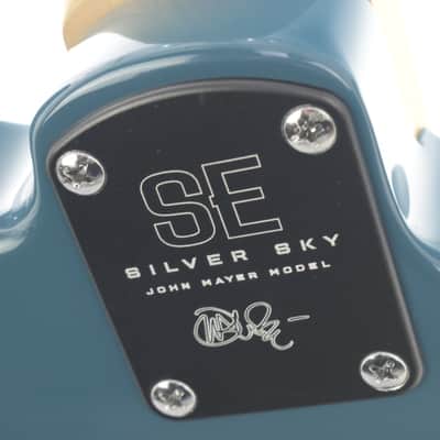 PRS SE Silver Sky Left-Handed 2024 - Present - Nylon Blue image 13