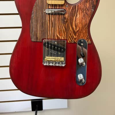 Fender Telecaster partscaster mid 2000s - red stain image 7