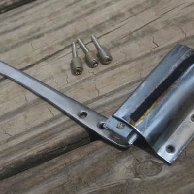 Vintage 1965 Gibson Short Maestro Vibrola Spoon Handle Chrome 1960's image 2