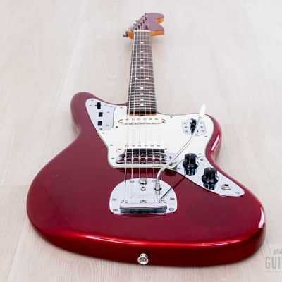 2000 Fender American Vintage '62 Jaguar Yamano, Candy Apple Red w/ Matching Headstock, Case & Tags image 11