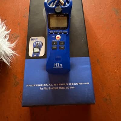 Zoom H1n Handy Recorder 2017 - Blue image 1