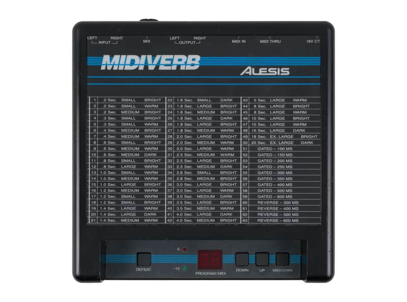 Alesis MidiVerb Desktop Multi-Effects Processor imagen 1