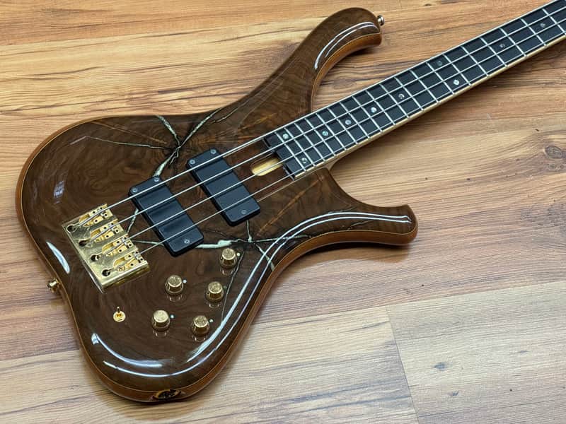 Marleaux Consat Signature Short Scale - Walnut Burl