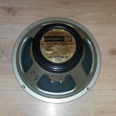 1970s Celestion “Blackback” (Greenback) G12M image 3