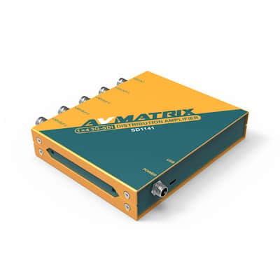 AVMatrix SD1141 3G-SDI 1x4 Reclocking SDI Distribution Amplifer image 4