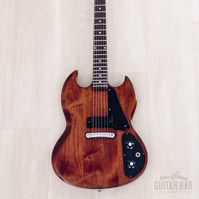 1972 Gibson SG-1 Cherry Vintage Guitar 100% Original w/ Case, Tarback Mini Humbucker image 2