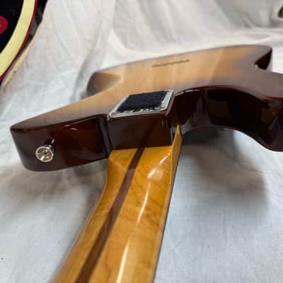 Fender 2016 Limited Edition American Standard Telecaster Figured Neck Guitar with Case 2015 - Cognac Burst / Rosewood fingerboard image 23