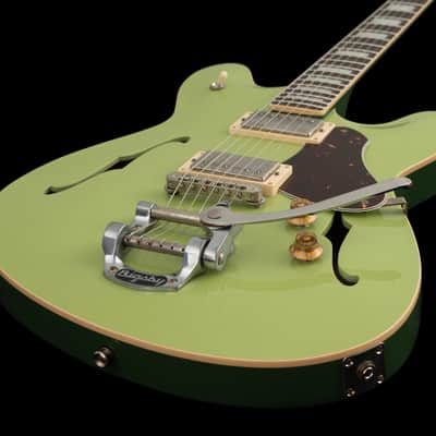 Fano GF6 Alt de Facto Set Neck - Gretsch 2-Tone Green image 11