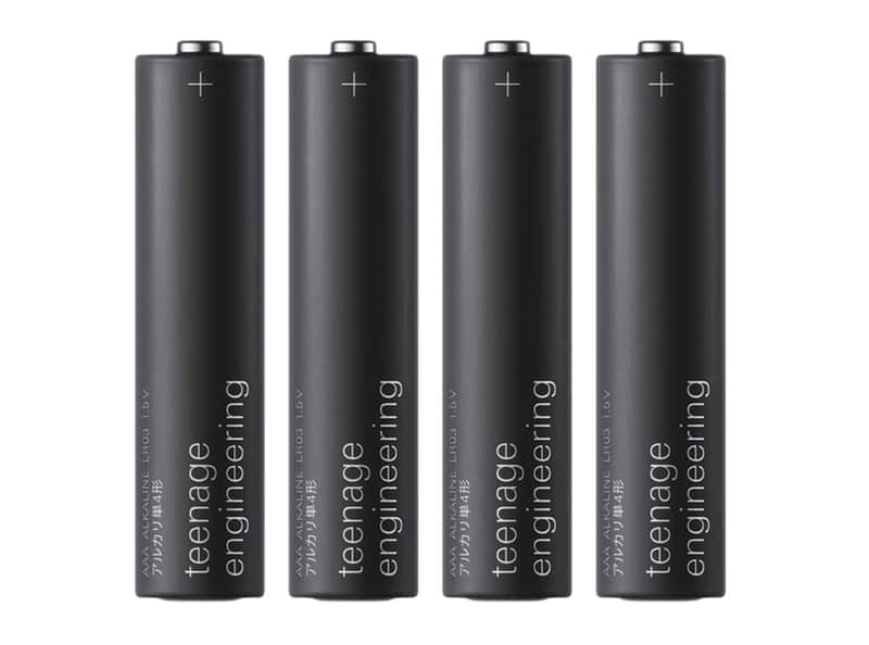 Teenage Engineering AAA Batteries (4-Pack) image 1
