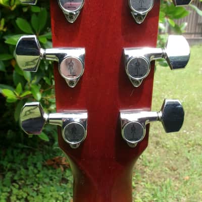 2006 Yairi AY-38 with L.R.Baggs M1 Active Pickup+Yairi Hard Case plus more extras image 10
