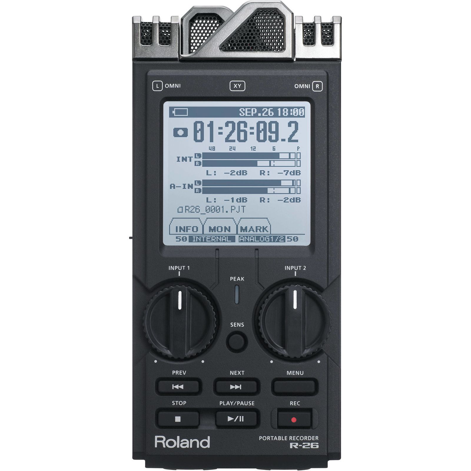 Roland R-26 6-Channel Portable Recorder | Reverb