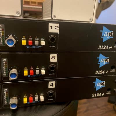 1 API 3124 + Microphone Preamplifier EXCELLENT!!! image 5