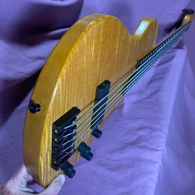 RARE Bolin NS Design NS-5 Bass sn:0127 Ned Steinberger VIDEO DEMO *FACTORY HARD SHELL CASE EXCELLENT image 9